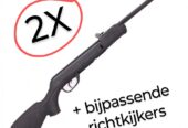 2x Gamo Delta & 2x bijbehorende richtkijker. Zo goed als nieuw.