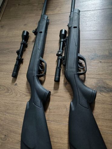 2x Gamo Delta & 2x bijbehorende richtkijker. Zo goed als nieuw.