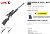 Black maxxim igt 4,5mm GAMO luchtbuks