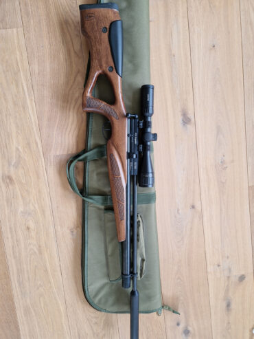 BSA Brigadier 5.5mm met Hawke kijker en Weihrauch demper