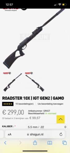 GAMO ROADSTER 10X