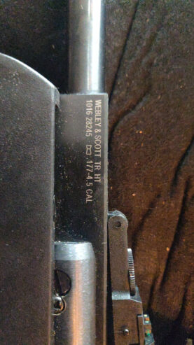 Webley VMX TR HT 4.5 mm, AGS Saphire scope 16-40