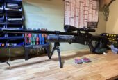 (VERKOCHT) Hatsan Blitz 7.62 Full & Semi Auto – Compleet incl. Hawke Vantage richtkijker, tweepoot en koffer