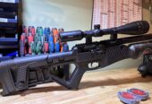 (VERKOCHT) Hatsan Blitz 7.62 Full & Semi Auto – Compleet incl. Hawke Vantage richtkijker, tweepoot en koffer