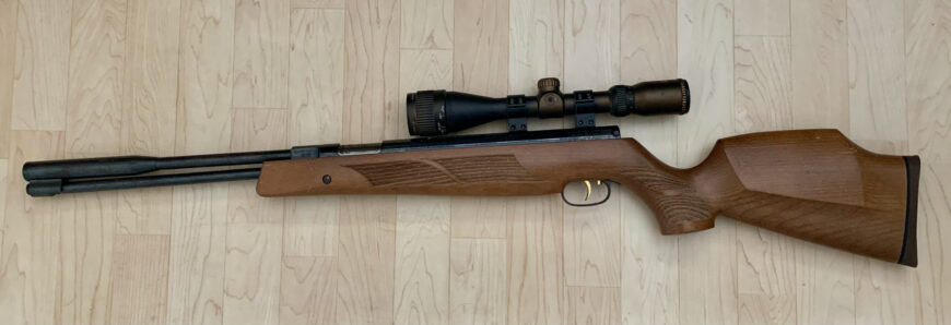 *** gereserveerd *** Weihrauch luchtbuks met Hawke scope