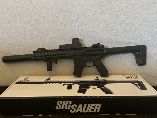 Complete SIG SAUER MCX .177 set