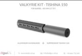 Valkyrie Kit Tishina 150 moderator .30caliber (450mm) als nieuw!