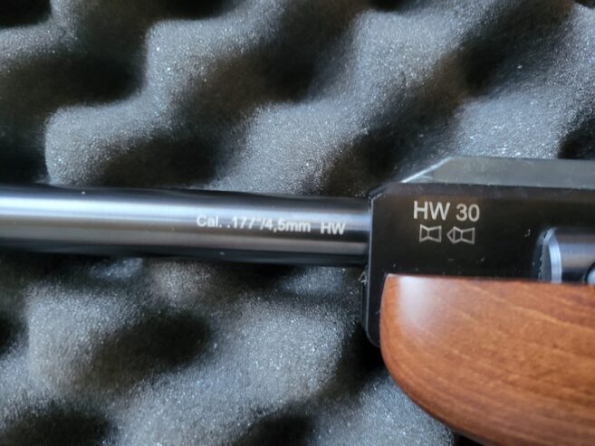 Weihrauch hw 30 met richtkijker en tas