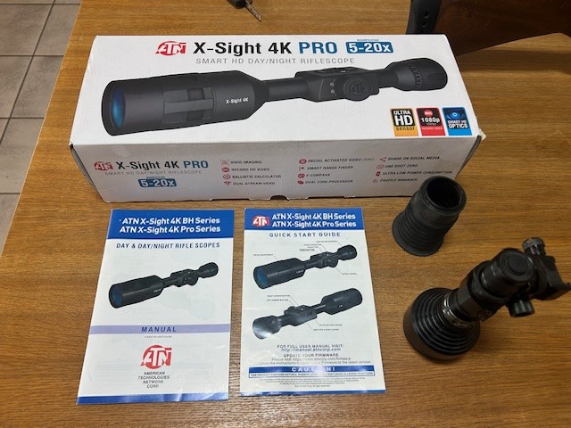 ATN X-Sight 4K PRO 5-20X