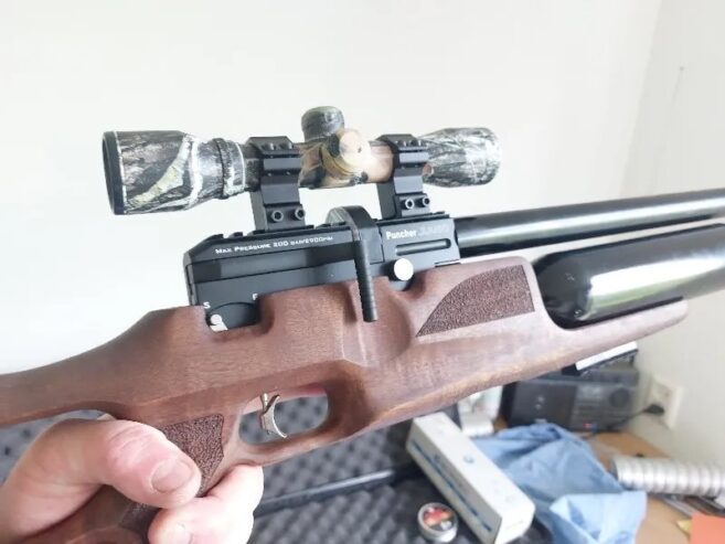 Nieuwe Kral Arms Puncher Jumbo Walnut 5.5 mm pcp buks