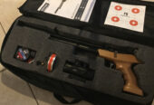 Nieuw luchtdruk pcp pistool compleet met pomp red dot tas etc