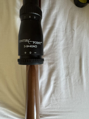 Crosman model: 6-CSNP17 .177 (4,5mm) met center point 3-9x40ao scope